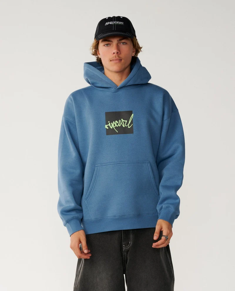 Rip Script Icon Hood Fleece