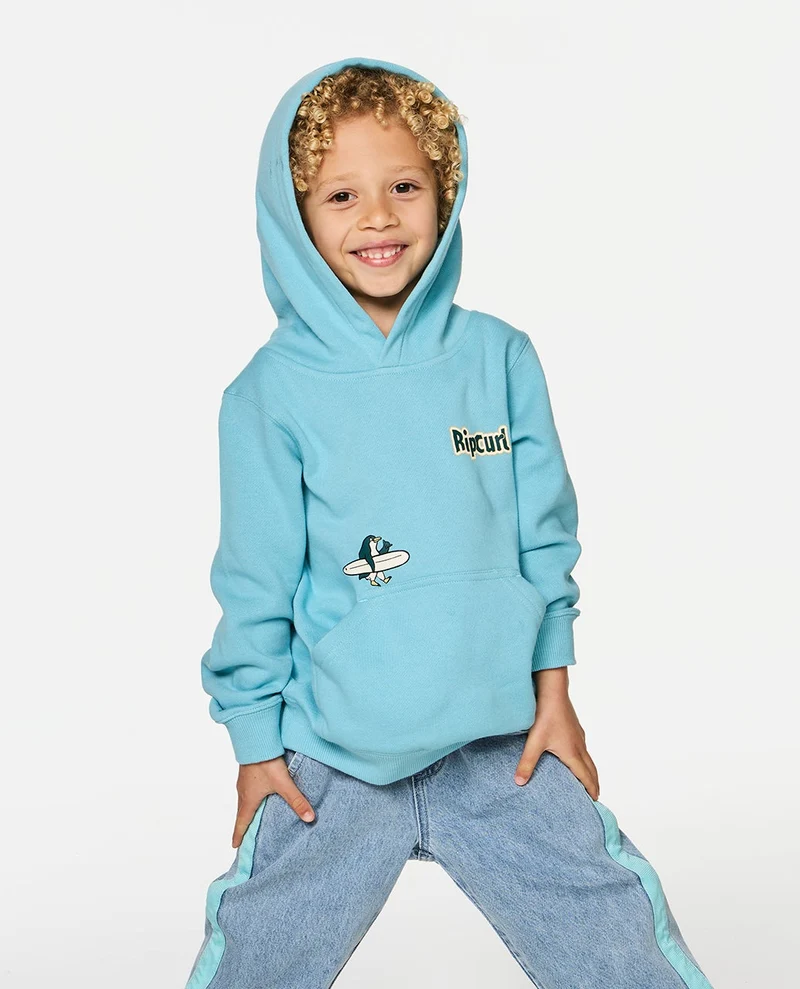 Paddle Out Art Hood Fleece Kids