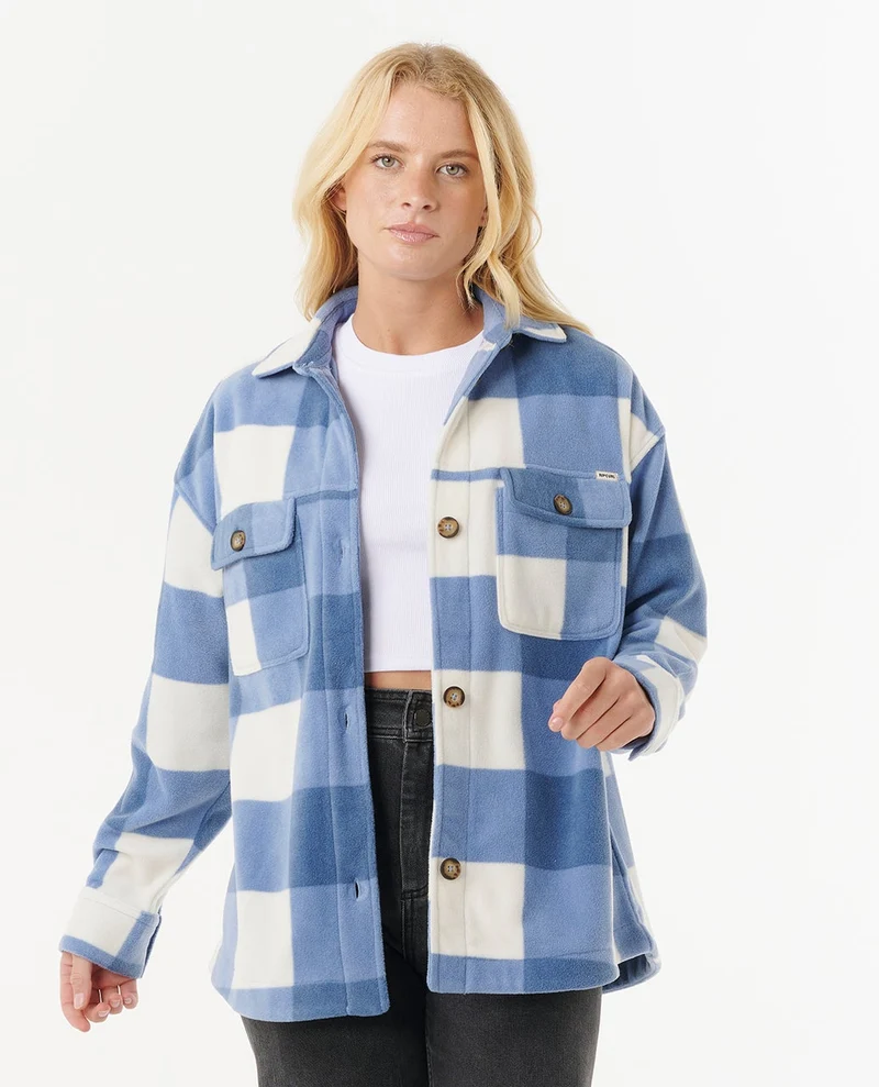 Neon Isles Fleece Long Sleeve Shirt