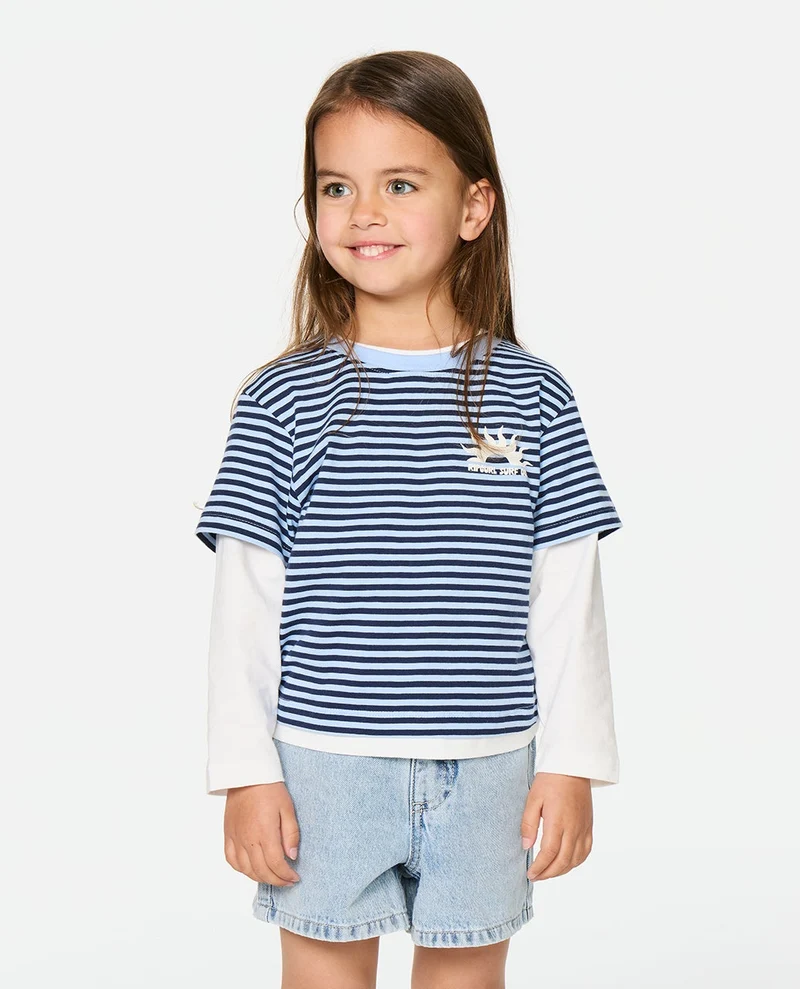Road Trip Stripe Tee Kids
