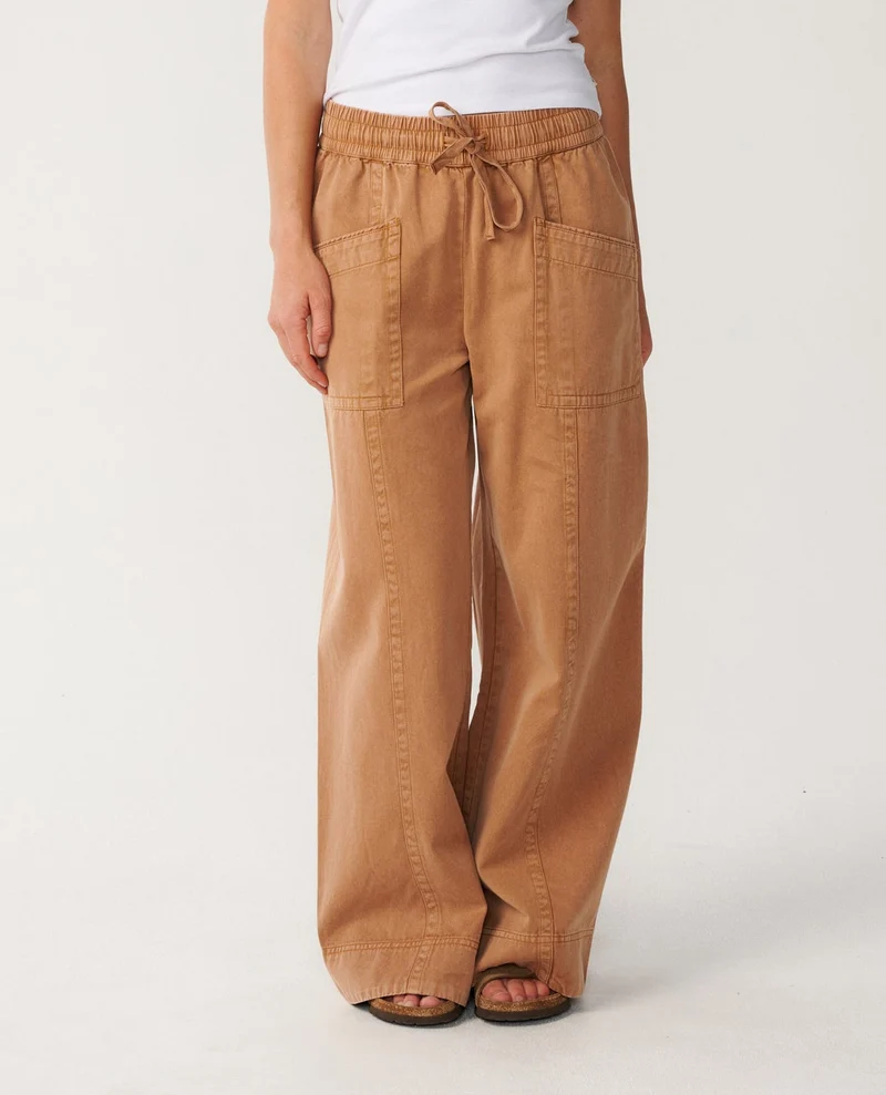 Bossa Nova Twill Wide Leg Pant