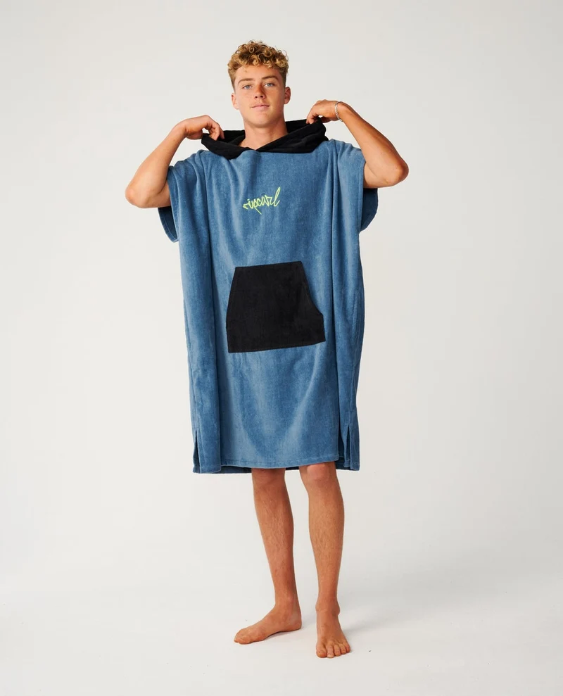 Logo Hooded Towel Poncho