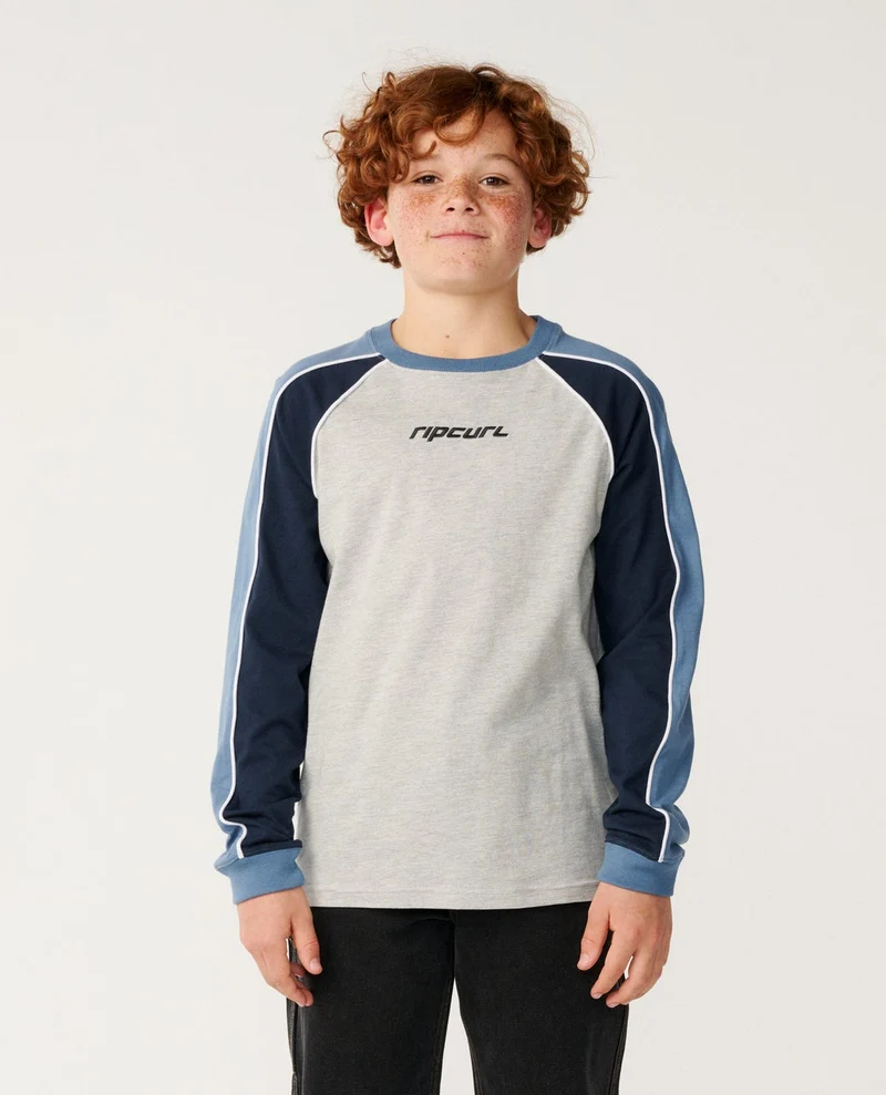 Archive Panel Long Sleeve Tee Kids