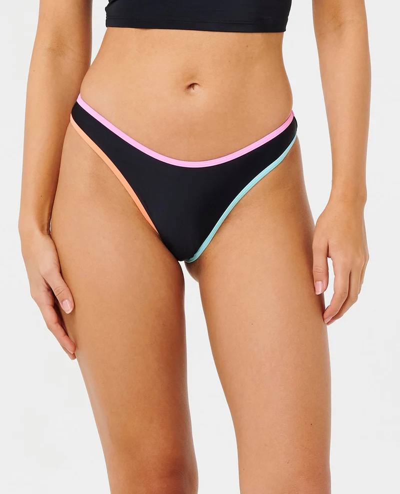 Surf Puff High Leg Skimpy Bikini Bottom