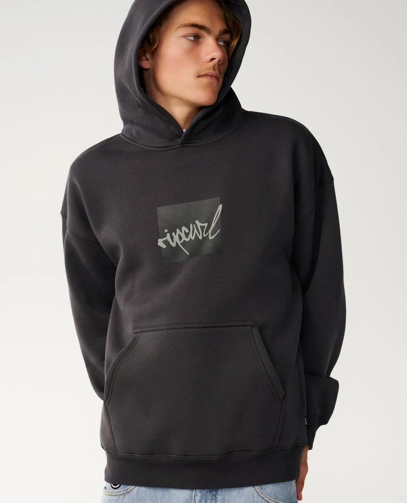 Rip Script Icon Hood Fleece