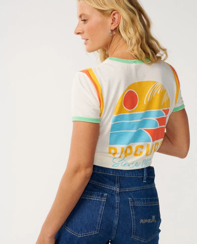 Line Up Ringer Standard Tee