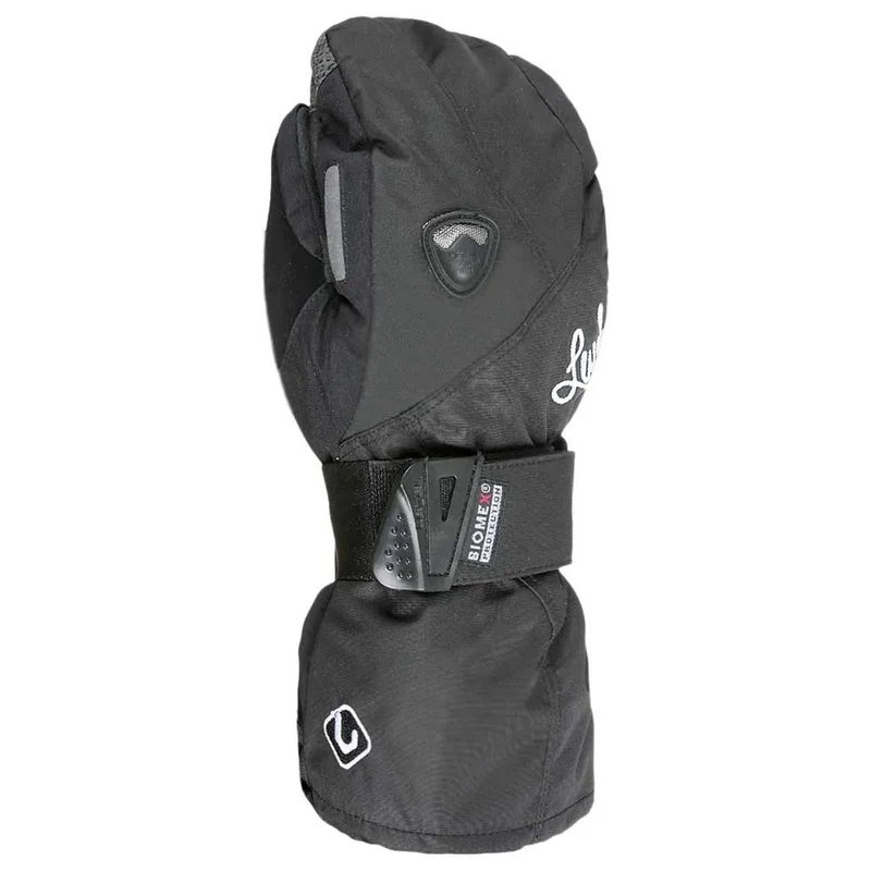 Mitt Butterfly Black Wms