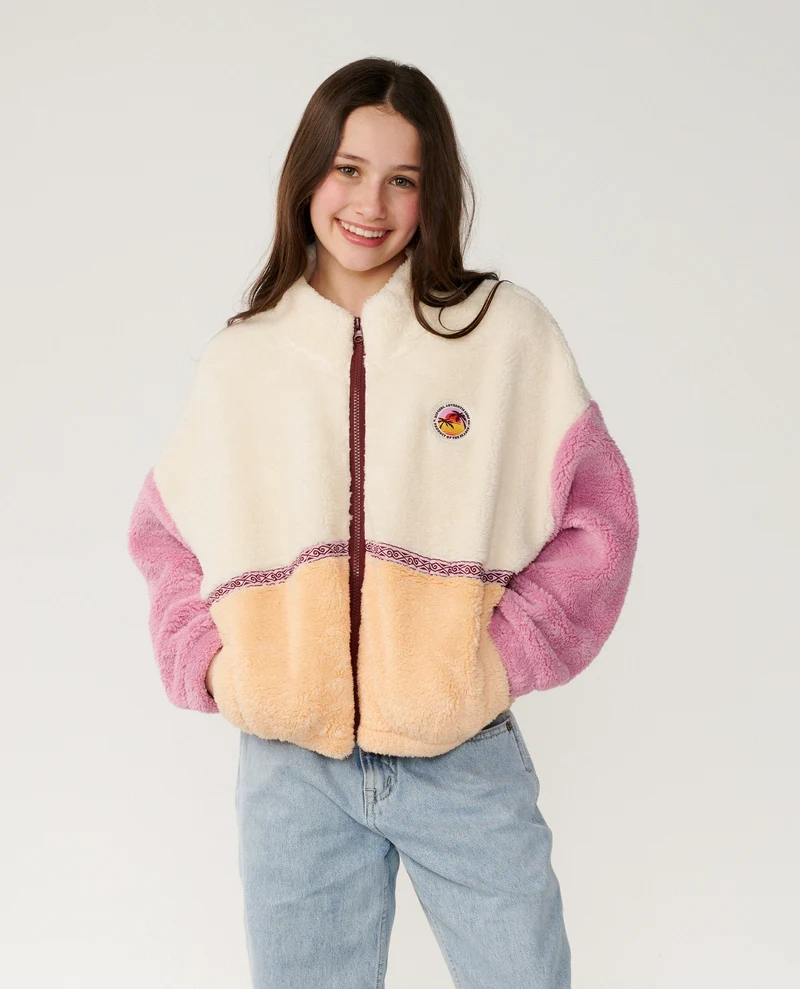 Surf Revival Zip Through Polar Kids