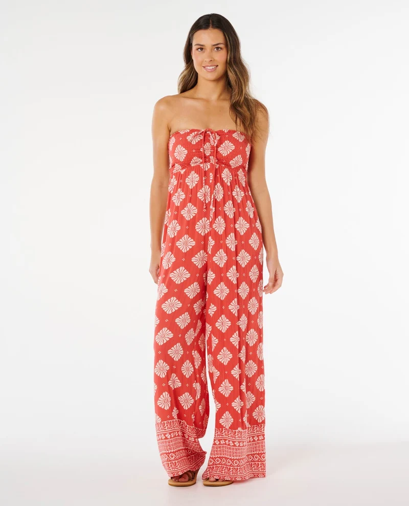 Ventura Shirred Jumpsuit