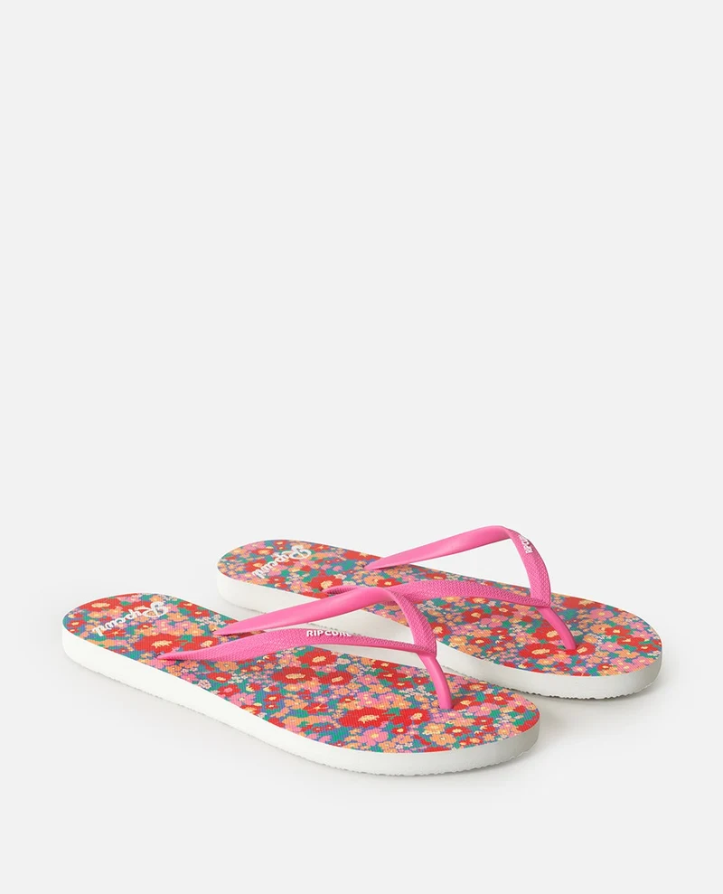 Mixed Bloom Open Toe