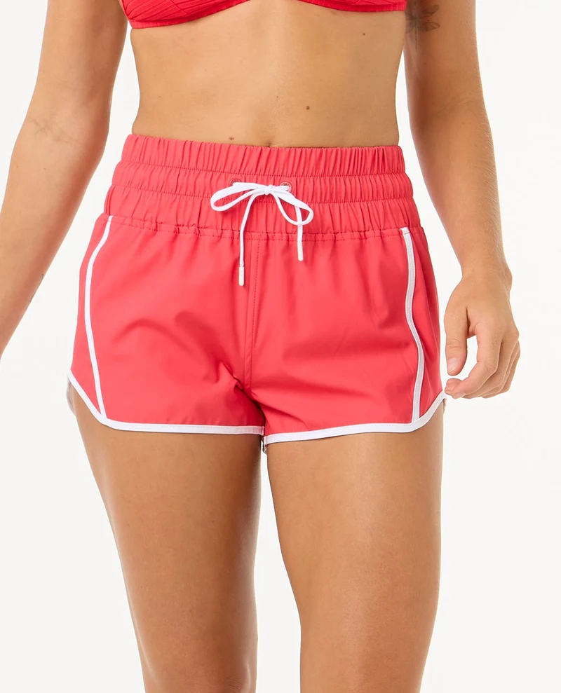 High Waist 3" Retro Volley Boardshort