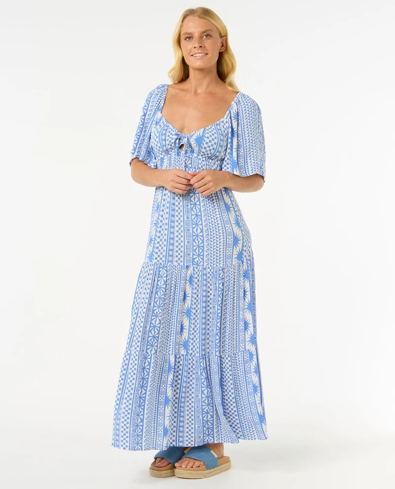 San Carlos Short Sleeve Maxi Dress