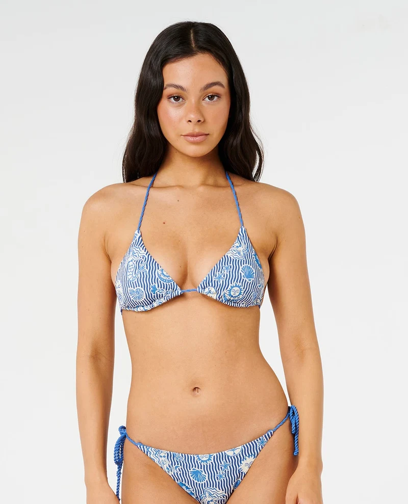 Catalina Waves Sliding Triangle Bikini Top