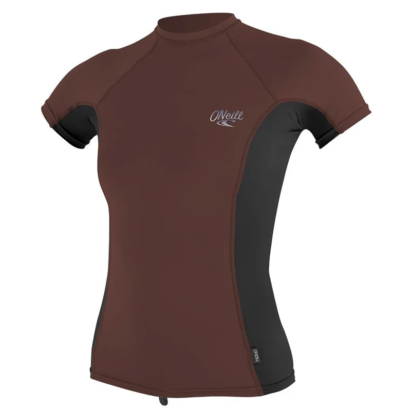 Wms Premium Skins S/S Rash Guard Pepper