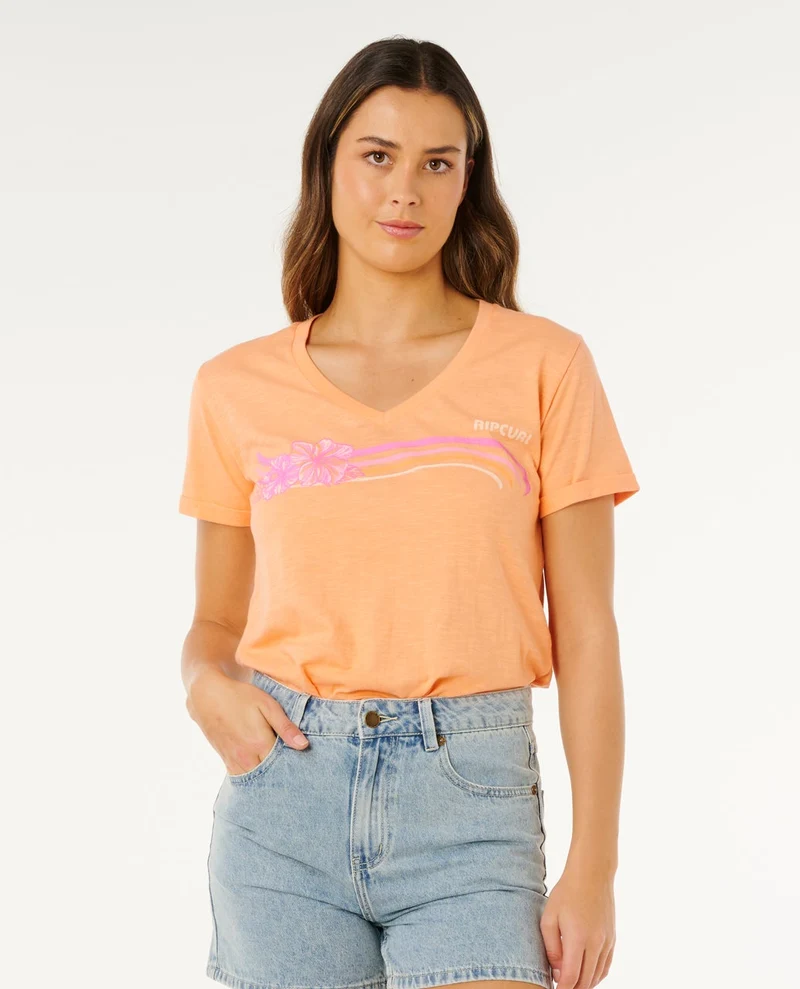 Molokaï V Printed Tee