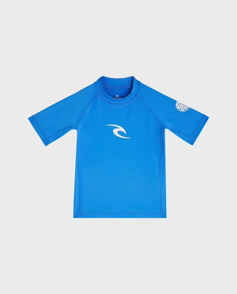 Waves UPF Short Sleeve Boy Rash vest