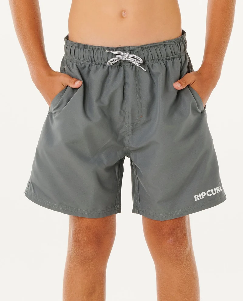 Streamline Offset Volley Boardshort - Kids