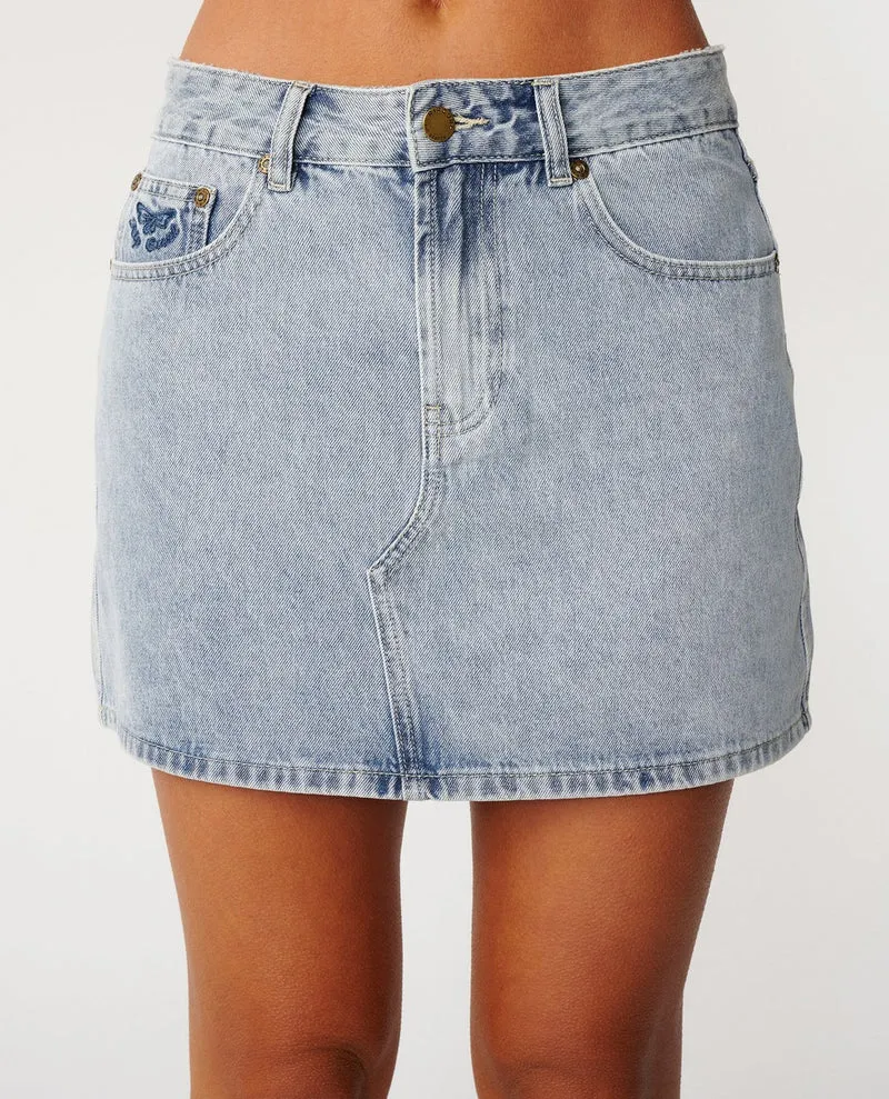 Tabby 2.0 Denim Mini Skirt