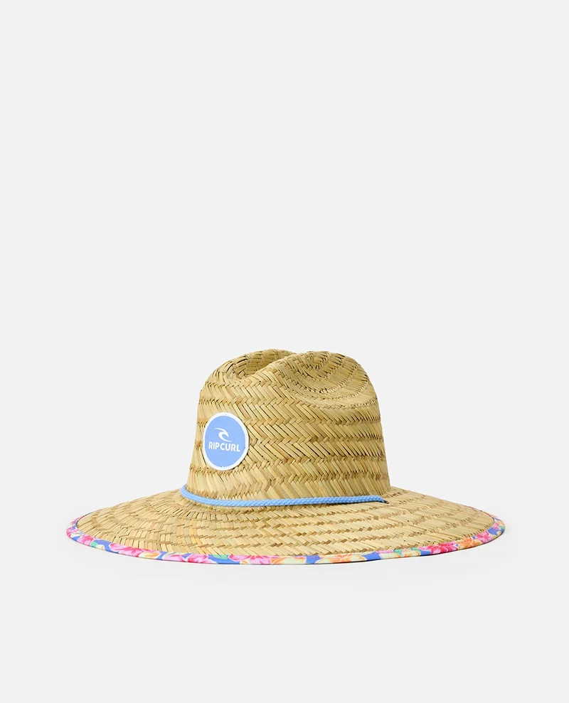 Mixed Straw Sun Hat