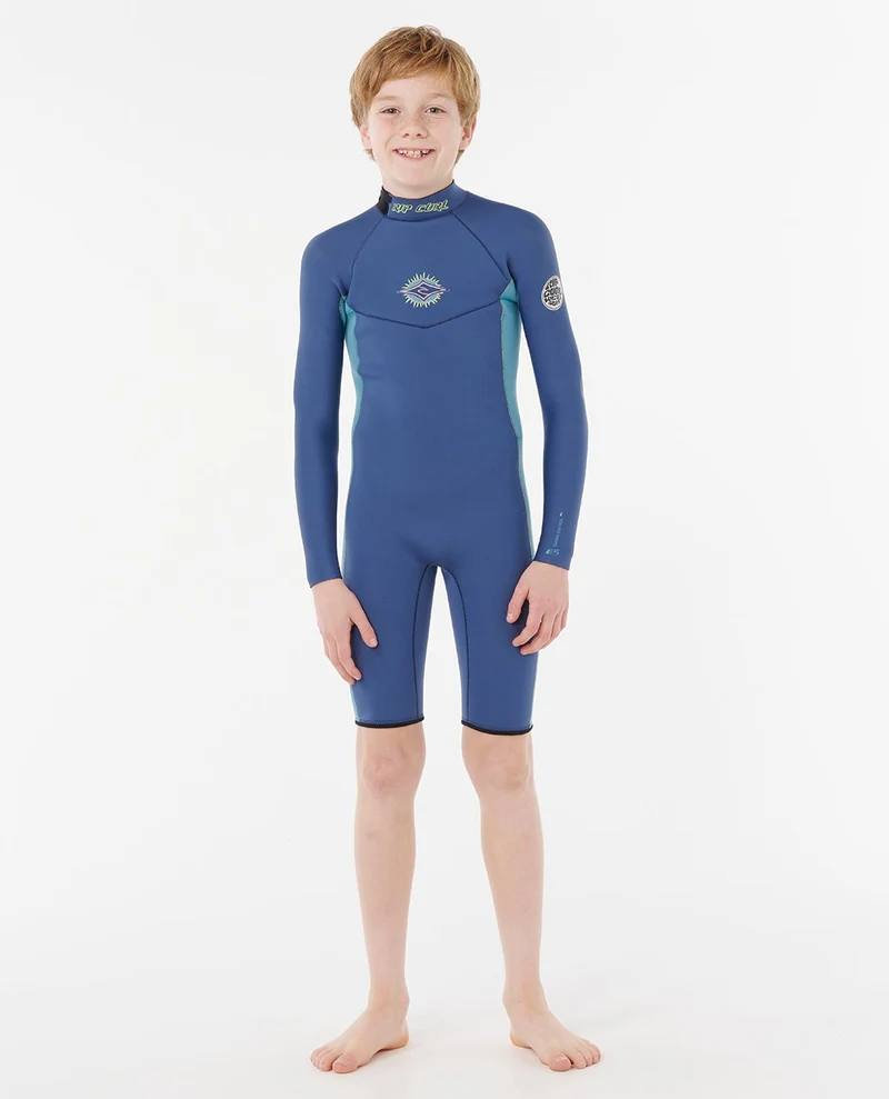 Kids Dawn Patrol Long Sleeve 2mm Back Zip Spring Suit Wetsuit
