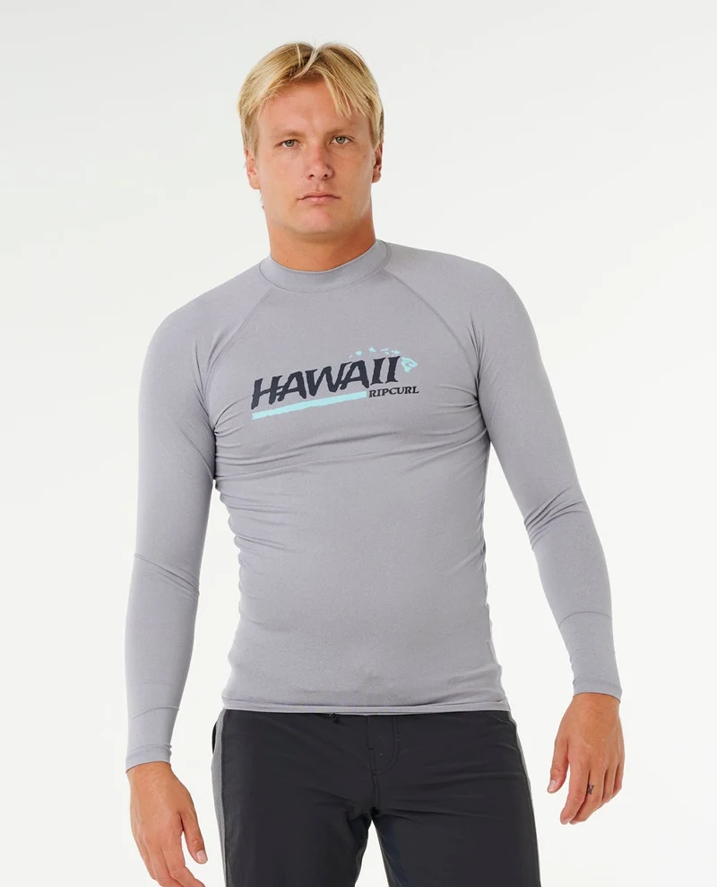 Hawaii Gritty UPF Per Long Sleeve Rash vest