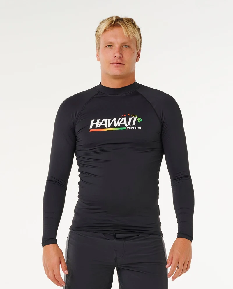 Hawaii Gritty UPF Per Long Sleeve Rash vest