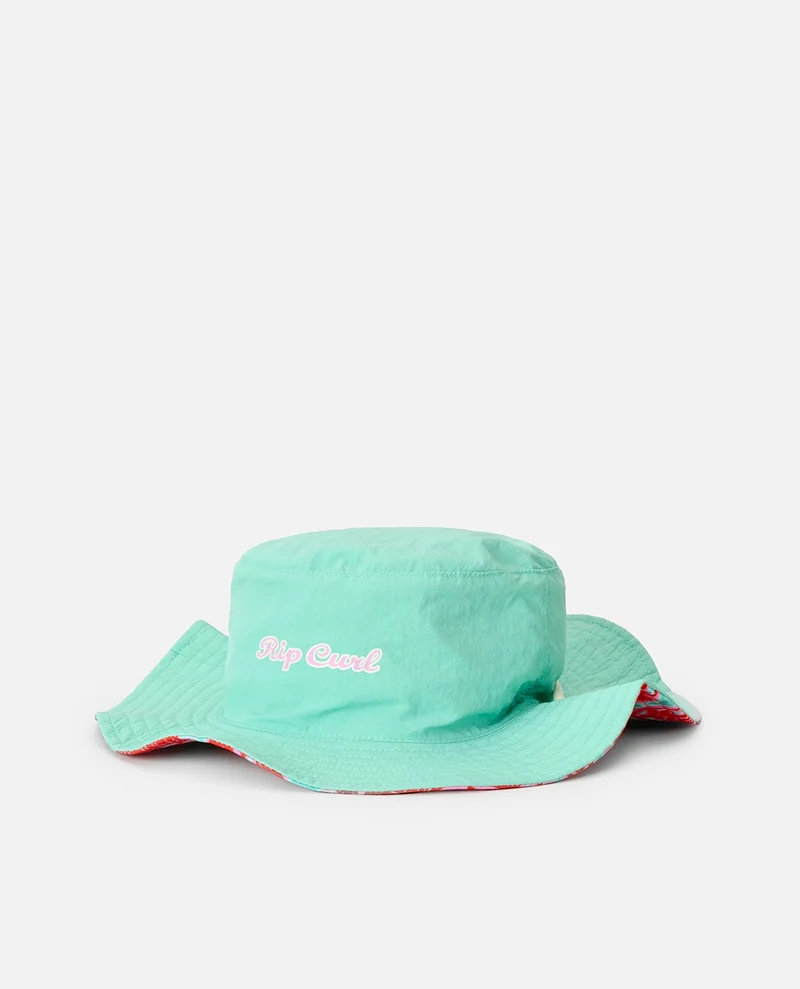 Mixed Reversible UPF50 Bucket Hat- Girls