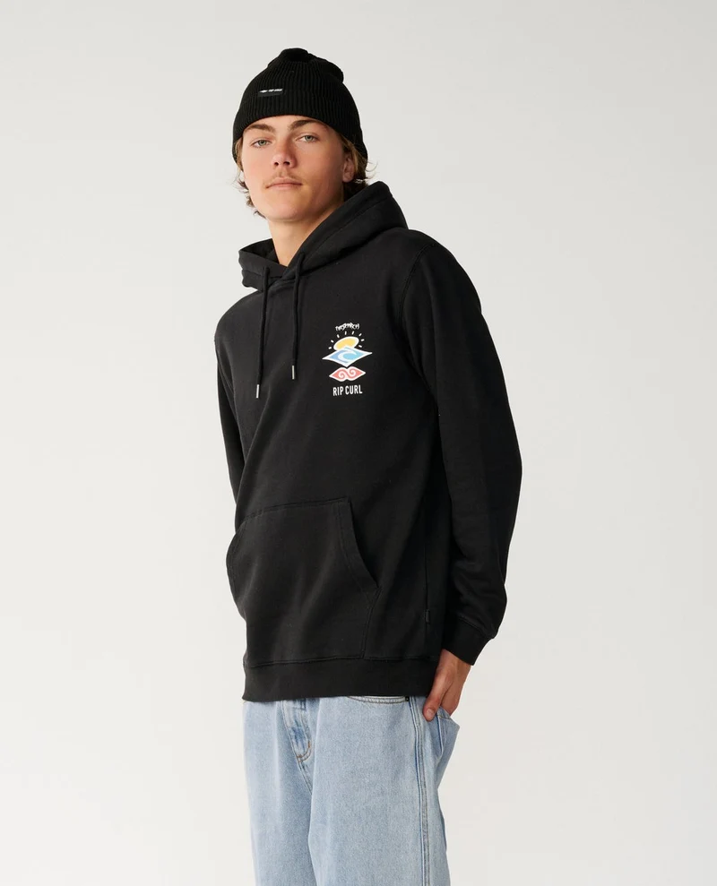 Search Icon Hood Fleece