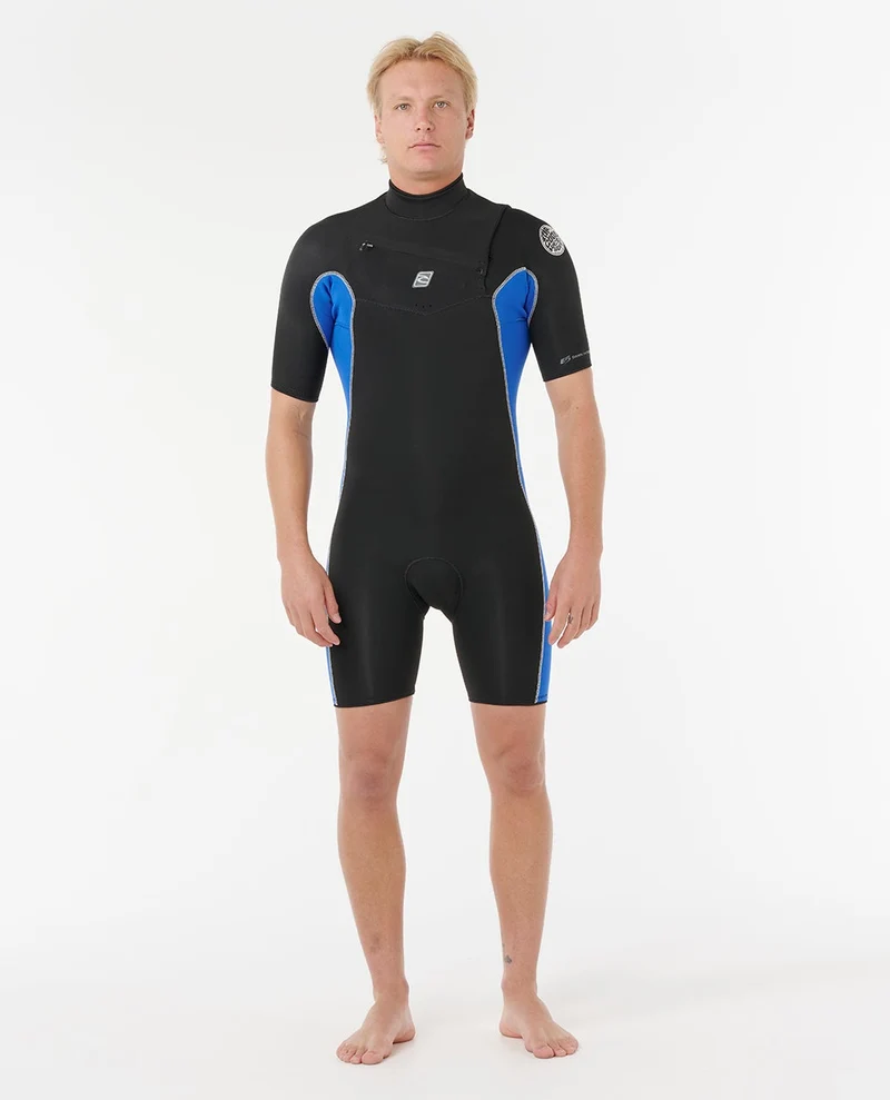 Mens Dawn Patrol 2/2 Chest Zip Springsuit