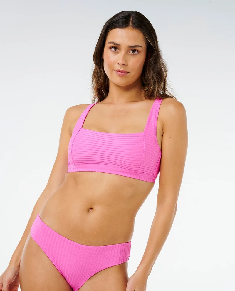 Premium Surf D-E Crop Bikini Top