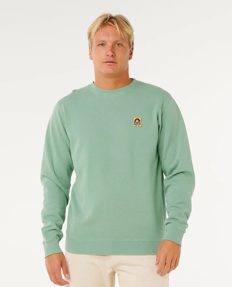 Pacific Rinse Patch Crew Fleece