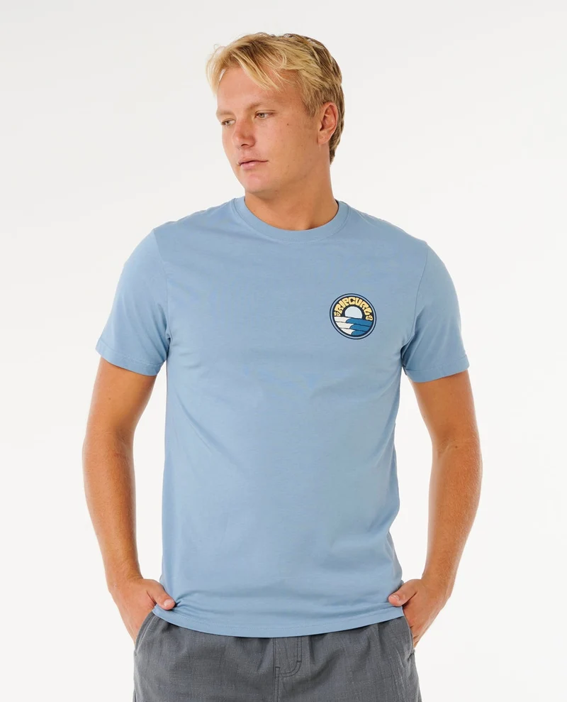 Pacific Rinse Stacked Tee