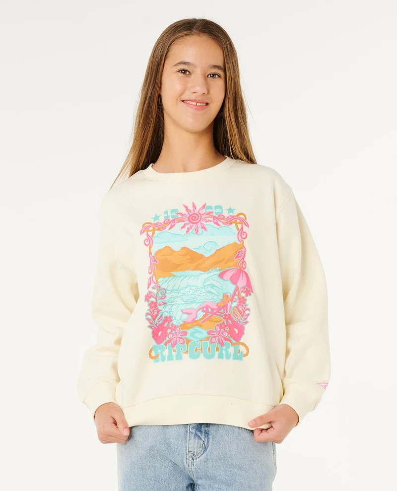 Sunshine Squad Crew fleece Girl
