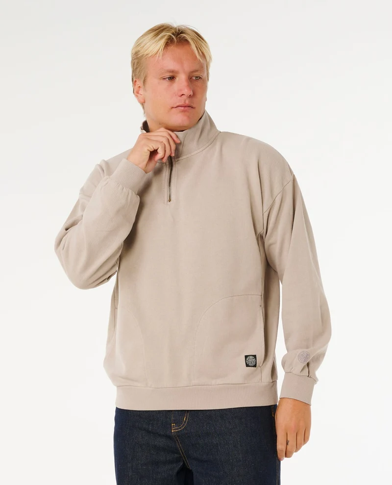 Premium Surf Qtr Zip Crew Fleece