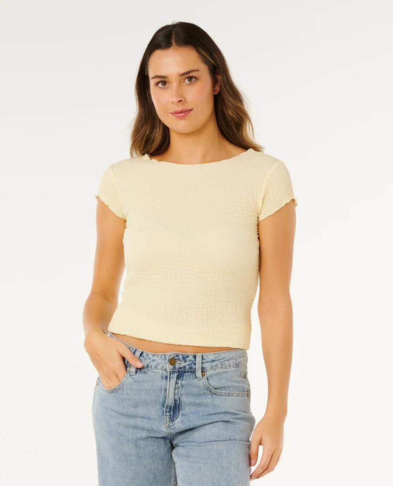 Coastal Short Sleeve Top