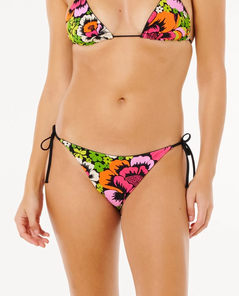 Carioca Reversible Tie Side Cheeky Coverage Bikini Bottom