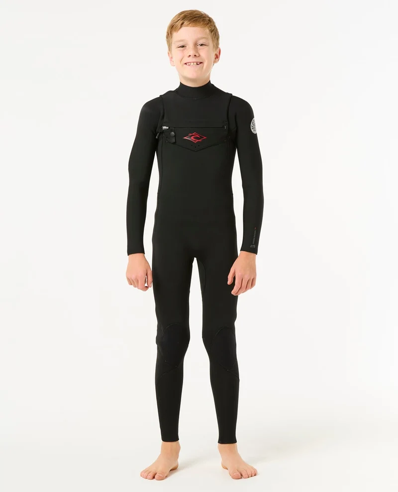 Kids Dawn Patrol 3/2 Chest Zip Steamer