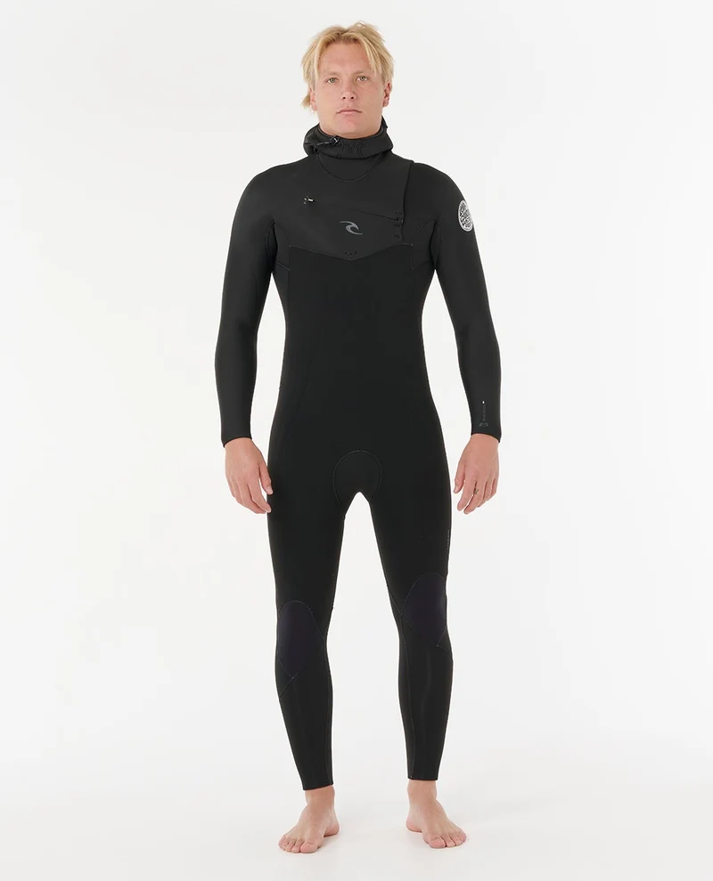 Dawn Patrol 6/4 Hooded Chest Zip Wetsuit