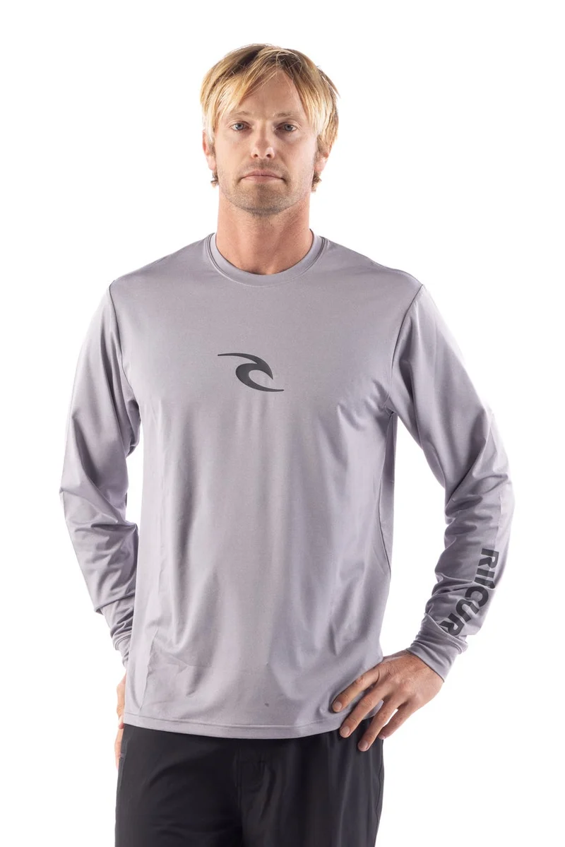 AZ Mens Long Sleeve Loose Fit Rash Vest