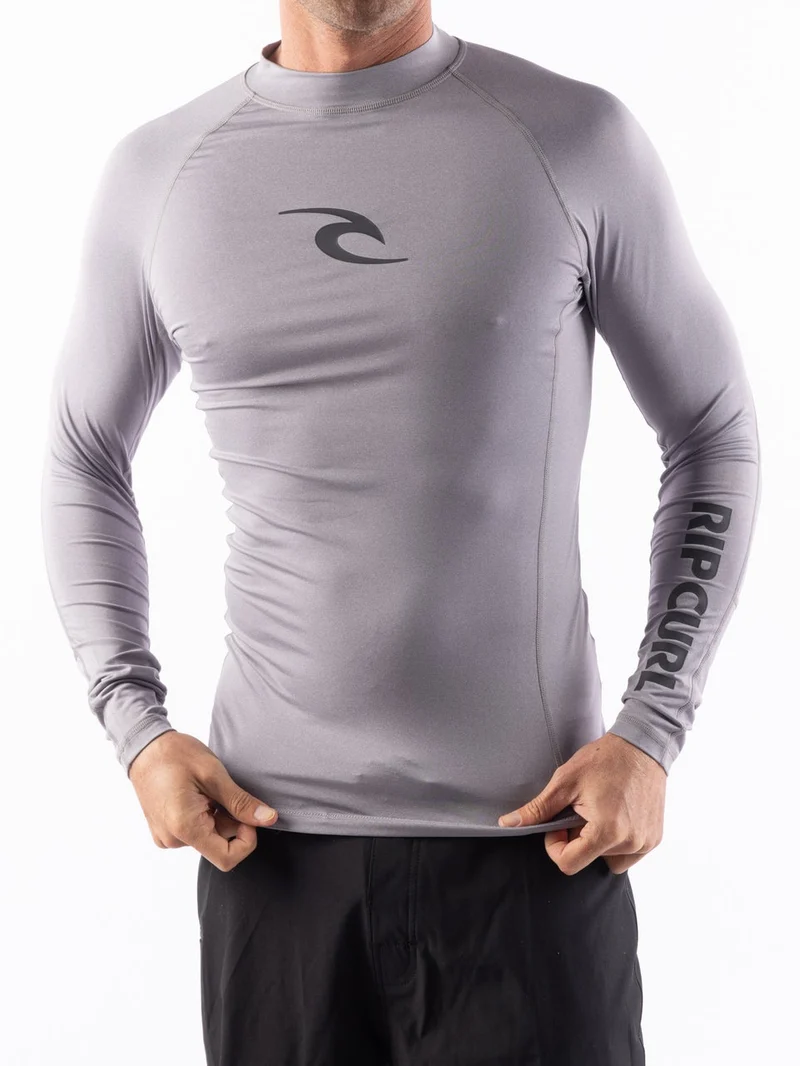 AZ Mens Long Sleeve Tight Fit Rash Vest