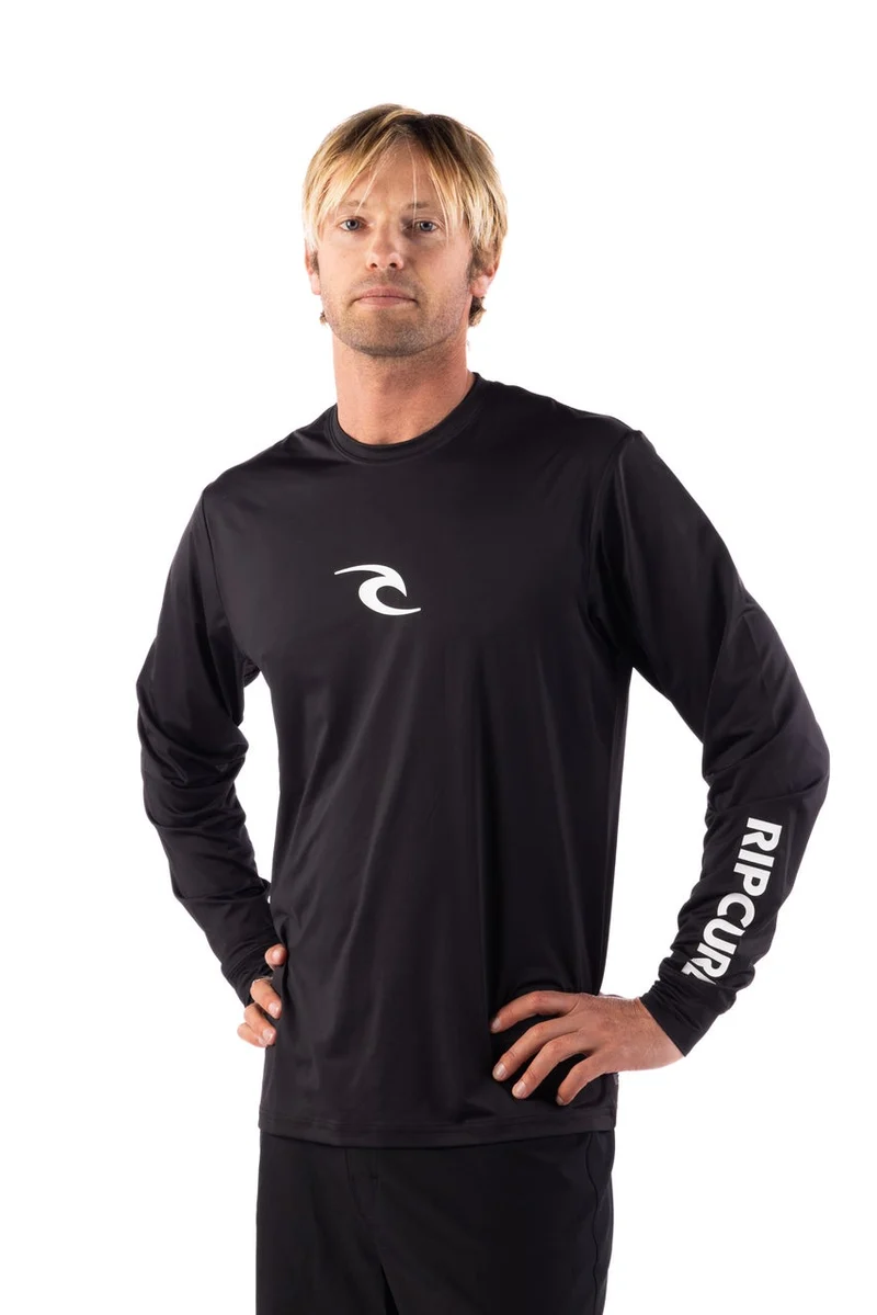 AZ Mens Long Sleeve Loose Fit Rash Vest