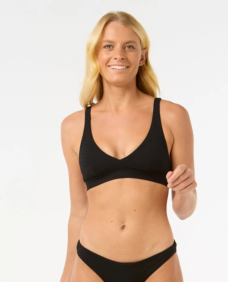 Custom Rib Halter Bikini Top