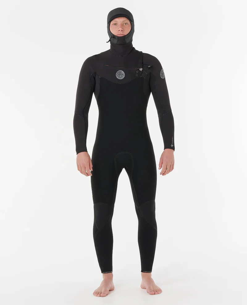 Flashbomb 5/4 Chest Zip With Hood Fullsuit Wetsuit