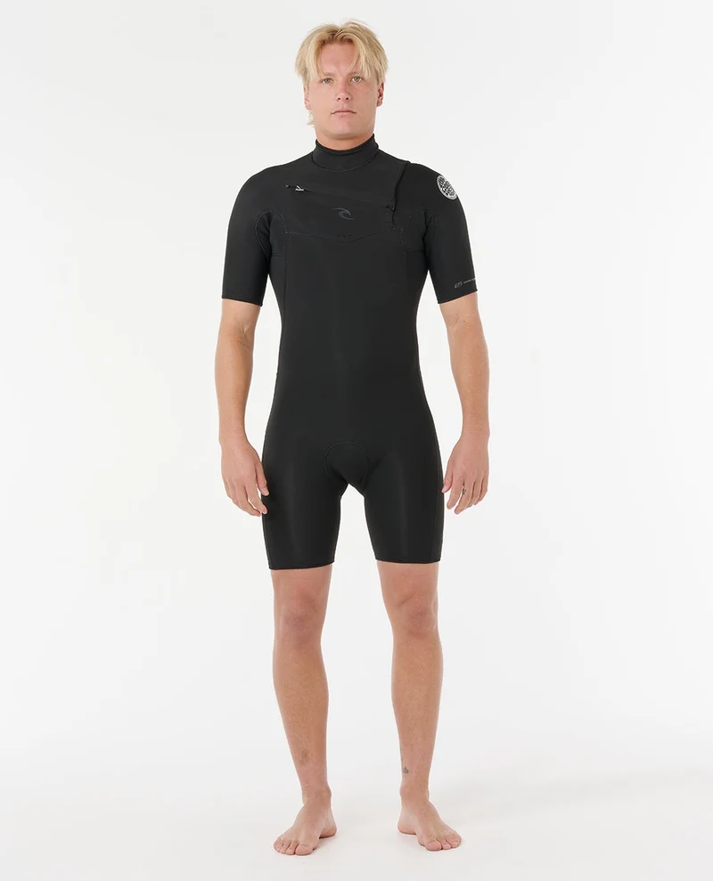Mens Dawn Patrol 2/2 Chest Zip Springsuit