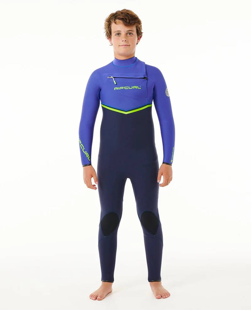 Kids Flashbomb 3/2 Chest Zip Wetsuit