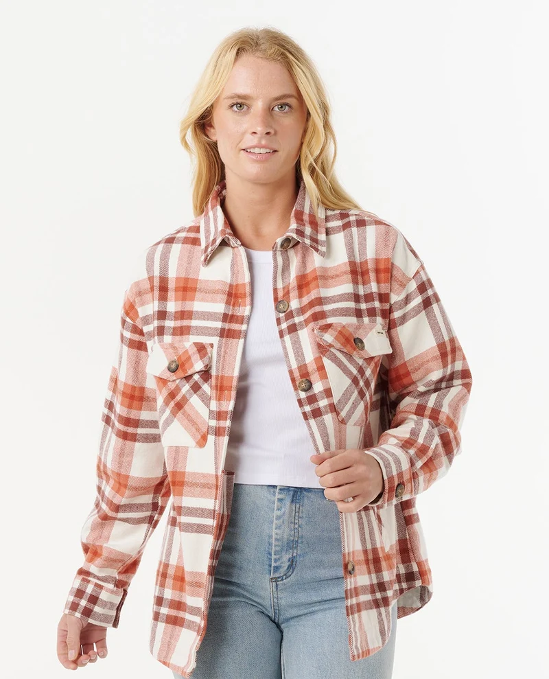 Oceanic Long Sleeve Flannel Shirt