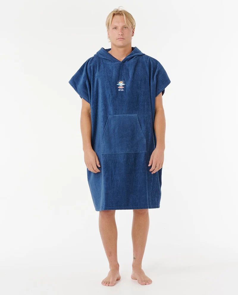 Logo Hooded Towel Poncho