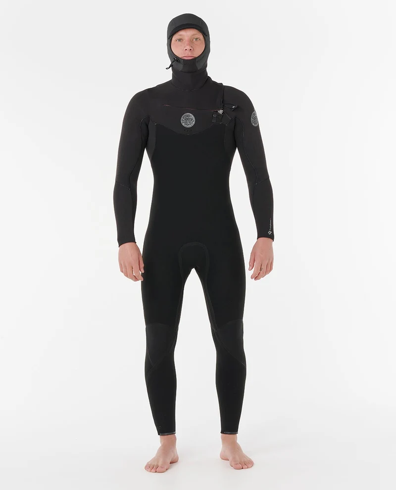 Flashbomb 6/4 Chest Zip With Hood Fullsuit Wetsuit
