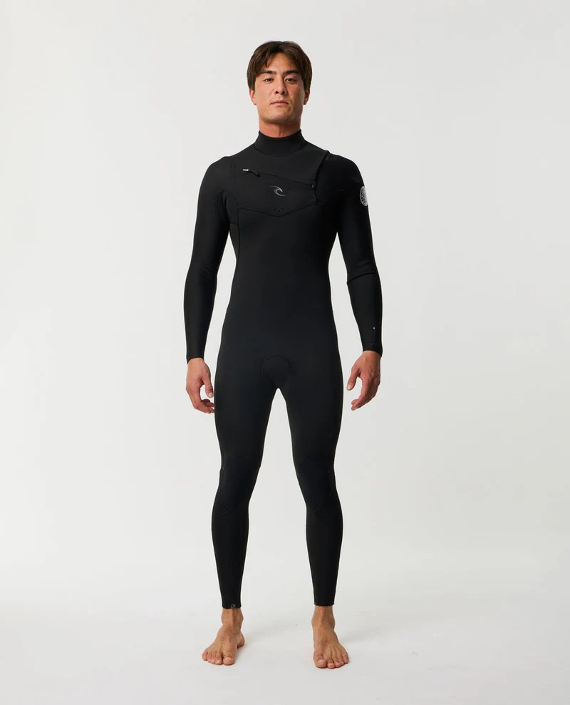 Mens Dawn Patrol 3/2 Chest Zip Wetsuit