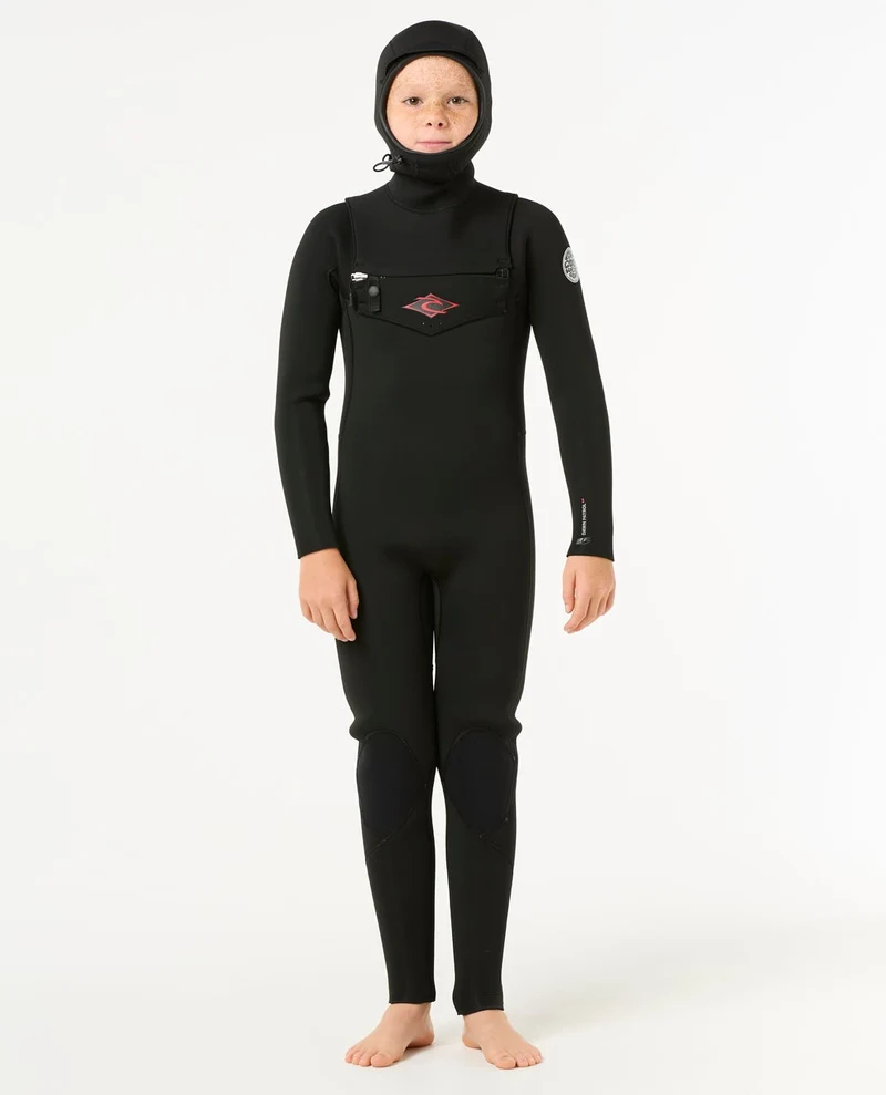 Dawn Patrol 5/4 Chest Zip Hooded Fullsuit Wetsuit